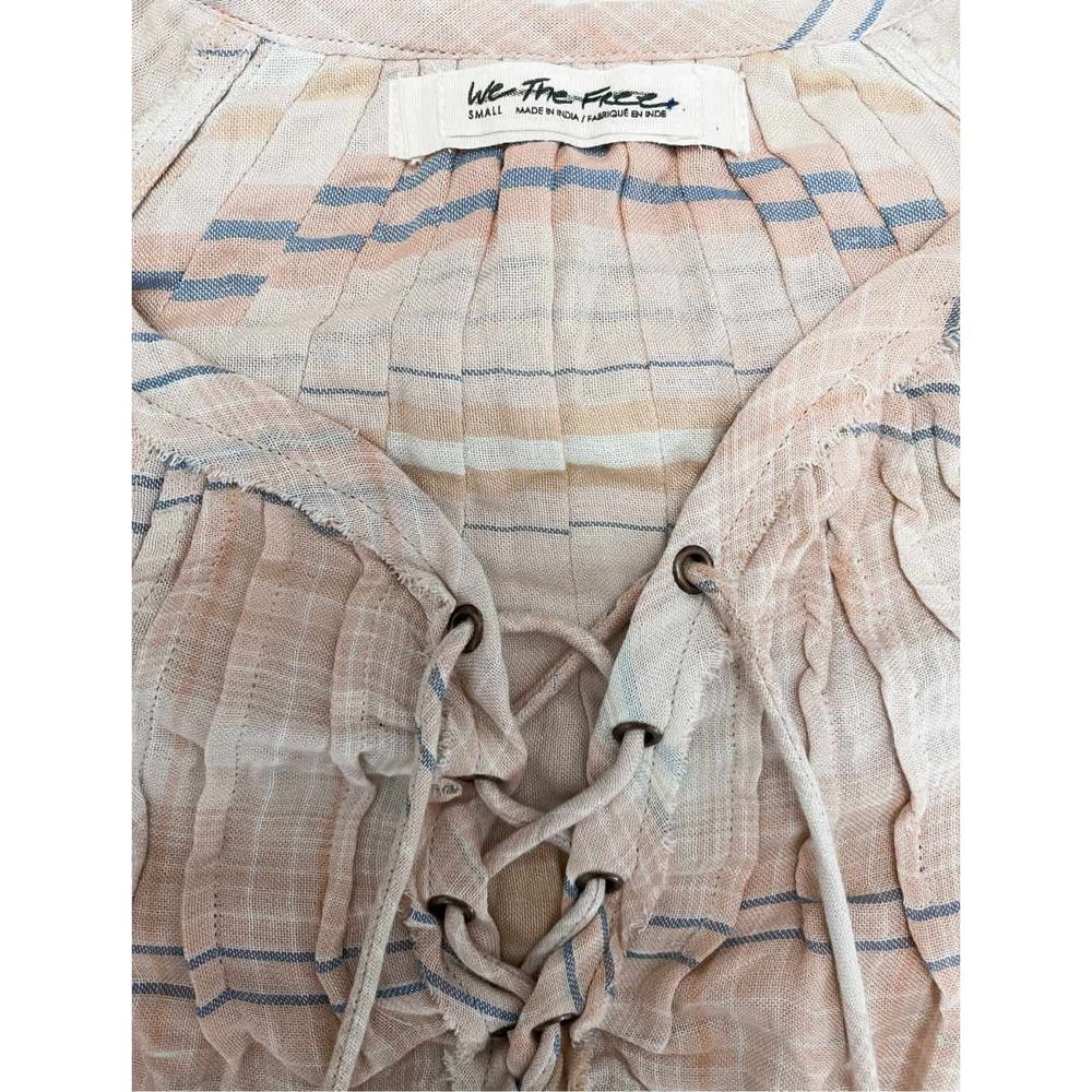 Free People Cloudbreaker Plaid Tunic Blouse Size S - Picture 4 of 4